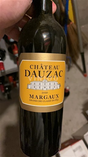 Bordeaux Margaux Grand Cru Château Dauzac 2020