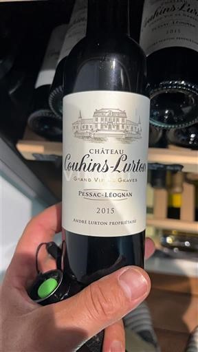 Bordeaux Pessac-Léognan Château Couhins-Lurton 2015