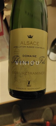 Alsace Domaine Thirion & Fils Gewurztraminer Icke årgångsbetecknad