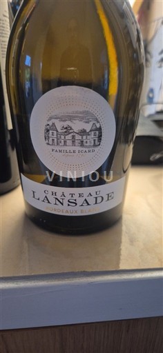 Bordeaux Bordeaux trắng Château Lansade 2024