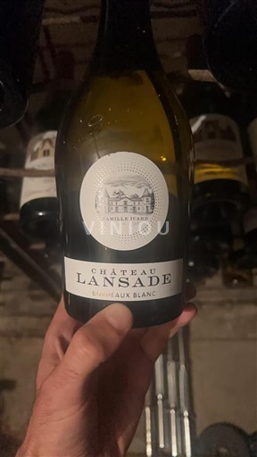 Bordeaux Bordeaux beli. Château Lansade 2024