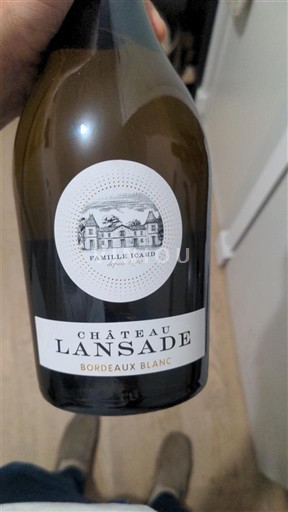 Bordéus Bordéus branco Château Lansade 2024