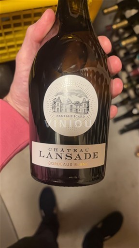 Bordéus Bordéus branco Château Lansade 2024