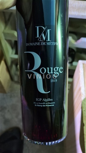 Alpes và các vùng Rhodanien Alpilles Domaine Métifiot Rouge 2019