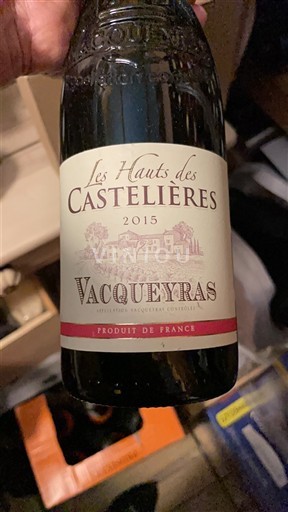 Rona dolina Vacqueyras Les Hauts des Castelières 2015