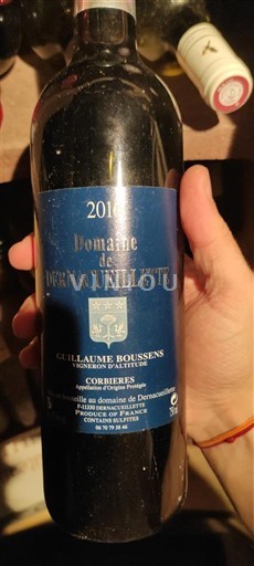 Langvedok Corbières Domaine Dernacueillette 2016