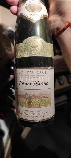 Alsace La Cave Obernai Pinot Blanc 2005
