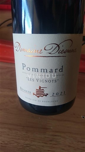 Burgundi Pommard Domaine Decorne Les Vignots 2021