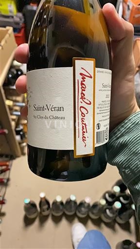 Borgogna Saint-Véran Meursault Couturier Au Clos du Château 2022