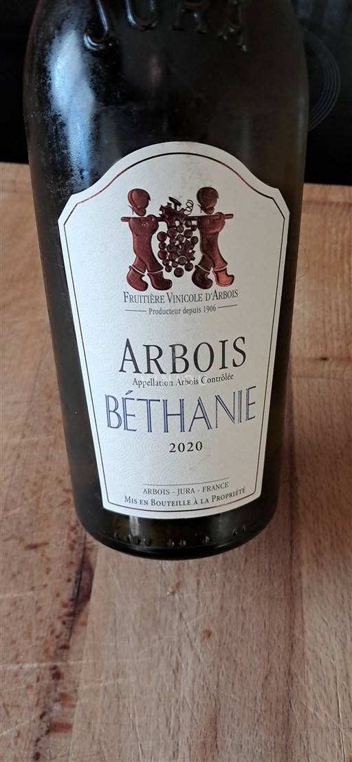 Jura Arbois Fruitière Vinicole Arbois Béthanie 2020