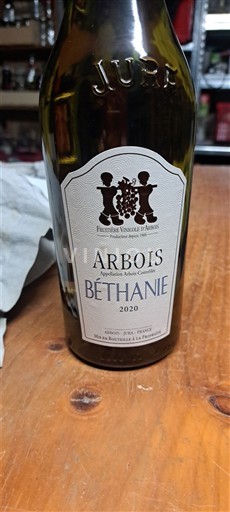 Jura Arbois Fruitière Vinicole Arbois Béthanie 2020