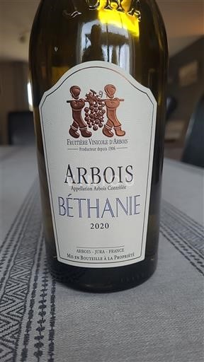 Jura Arbois Fruitière Vinicole Arbois Béthanie 2020