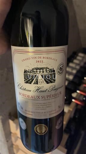 Bordeaux Bordeaux Supérieur Château Haut Pougnan 2022