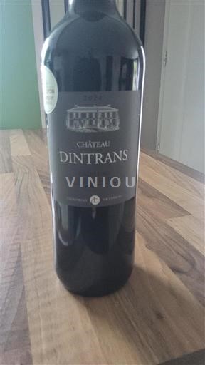 Bordeaux Lussac-saint-émilion Château Dintrans 2021