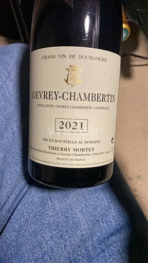 Borgogna Gevrey-Chambertin Thierry Mortet 2021