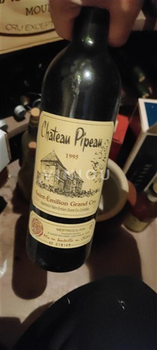 Burdeos Saint-Émilion Gran Cru Château Pipeau 1995