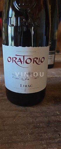 Thung lũng Rhône Lirac Oratorio 2024