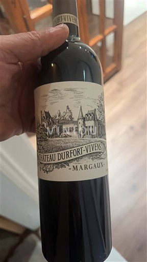 Bordeaux Margaux Château Dufort-Vivens 2022