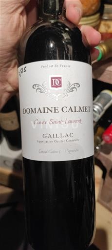 Southwest Gaillac Domaine Calmet Saint-Laurent 2019