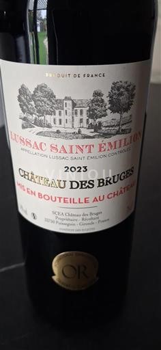 Bordeaux Lussac-Saint-Émilion Château Des Bruges 2023