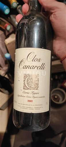 Corsica Niet gespecificeerd Clos Canarelli 2002
