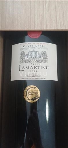 Bordeaux Bordeaux'n rinteet Château Lamartine Anaïs 2022