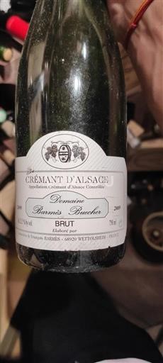 Alsace Crémant d'Alsace BARMES BUECHER 2009
