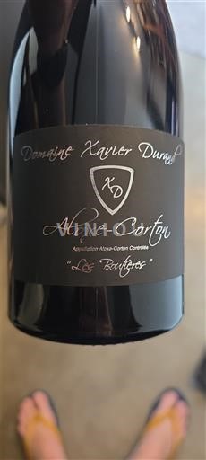 Bourgondië Aloxe-Corton Domaine Xavier Durand Les Boutières 2020