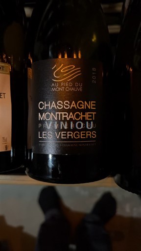 Borgoña Chassagne-Montrachet Premier Cru Au Pied du Mont Chauve Les Vergers 2018