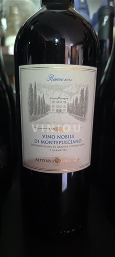 Toscana Vino Nobile di Montepulciano Fattoria del Cerro Riserva 2014