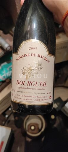 Valle della Loira Bourgueil Domaine Machet 2005