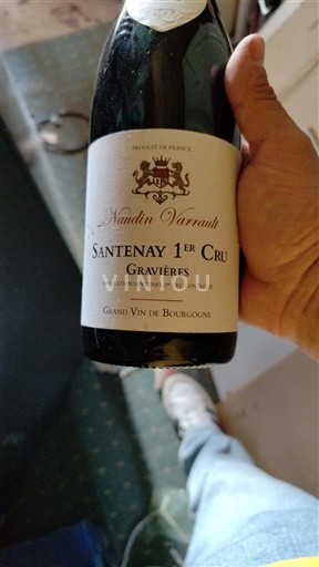 Burgundi Määrittelemätön Premier Cru Naudin Varrault Gravières Ei vuosikertaa