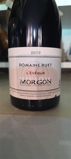 Beaujolais Morgon Domaine Ruet L'Évêque 2019