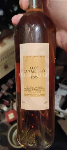 Corse Muscat-du-cap-corse Clos San Quilico 2005