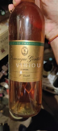 Corse Muscat-du-cap-corse Dominique Gentile Tradition 1998