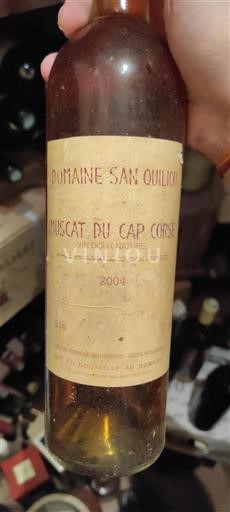 Corse Muscat-du-cap-corse Domaine San Quilico 2004