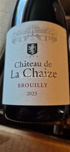Beaujolais Brouilly Château de la Chaize 2023