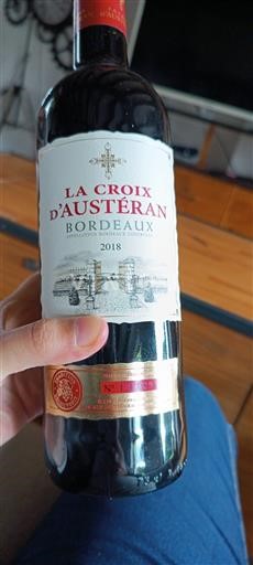 Bordeaux La Croix Austéran 2018