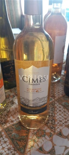 Lounais-Ranska Pacherenc-du-vic-bilh Cîmes Pyrénées Ei vuosikertaa
