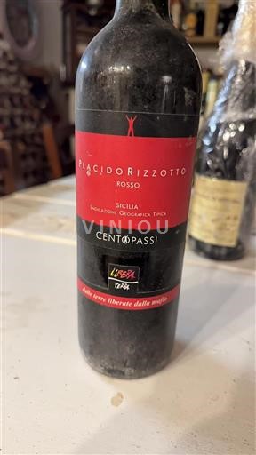 Sicilia No especificado Centopassi Placido Rizzotto Rosso 2009