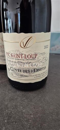 Linguadoca Pic Saint-Loup Vignobles Vellas des 3 Ermites 2022