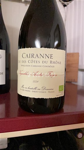 Vallée du Rhône Cairanne Vignobles André Farjon 2024