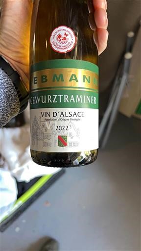 Alsace Bebmann Gewurztraminer 2022