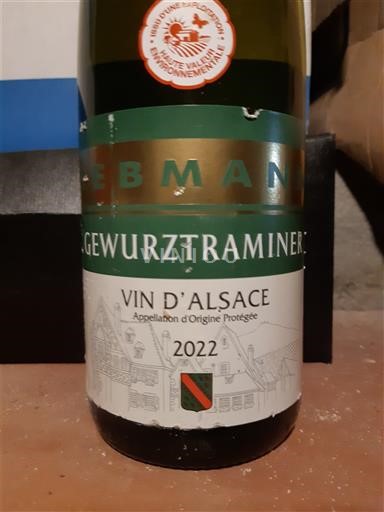 Alsacia Bebmann Gewurztraminer 2022