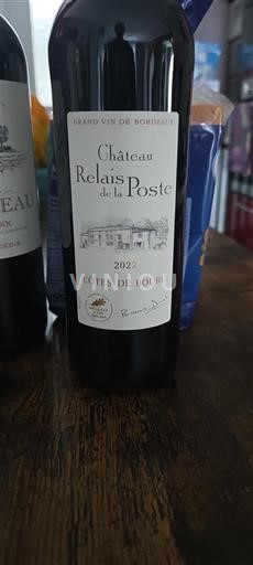 Bordeaux Côtes-de-bourg Château Relais de la Poste 2022