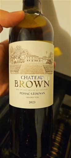 Bordéus Pessac-Léognan Château Brown 2023