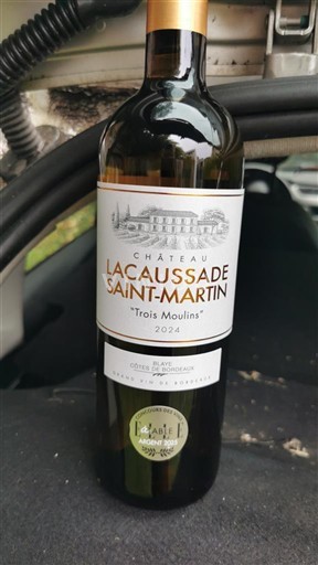 Burdeos Blaye-Côtes de Burdeos Château Lacaussade Saint-Martin Trois Moulins 2024