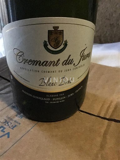 Jura Crémant-du-Jura Maison Gouilloud Blanc Brut Không niên vụ