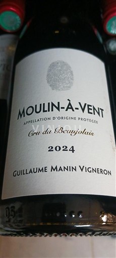 Beaujolais Moulin-à-vent Guillaume Manin 2024