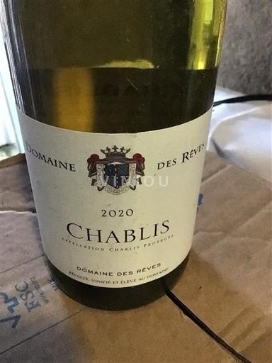 Bourgogne Chablis Domaine Des Rêves 2020